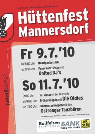 Feuerwehrfest der FF Mannersdorf